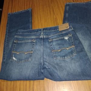 American Eagle Low Rise Boot Cut Jeans 33x30